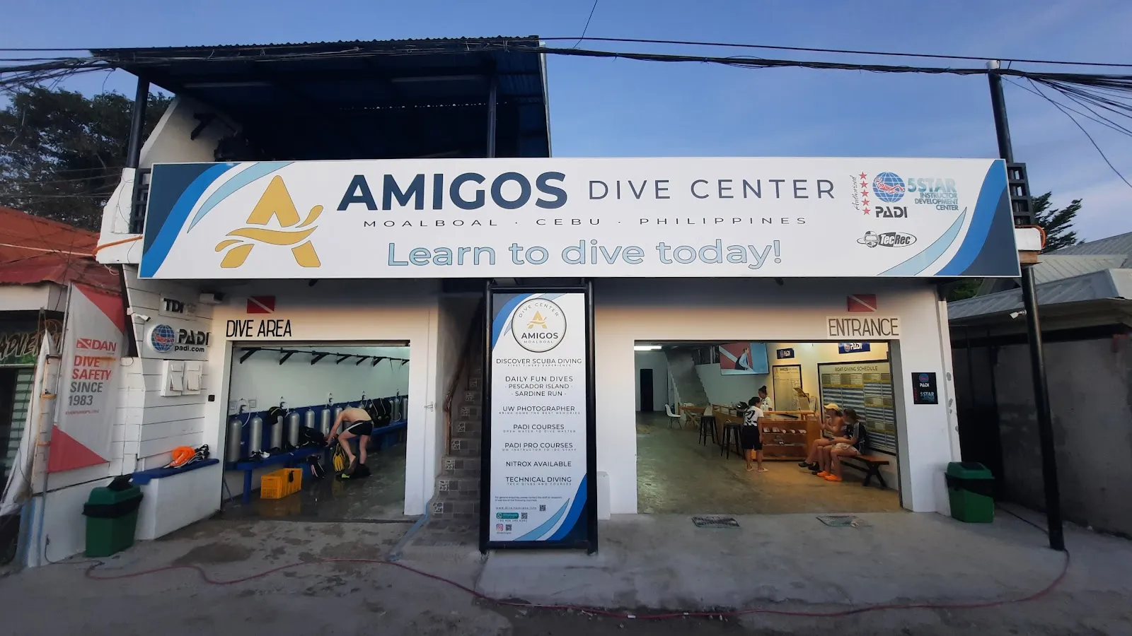 Amigos Dive Center, photo via Google