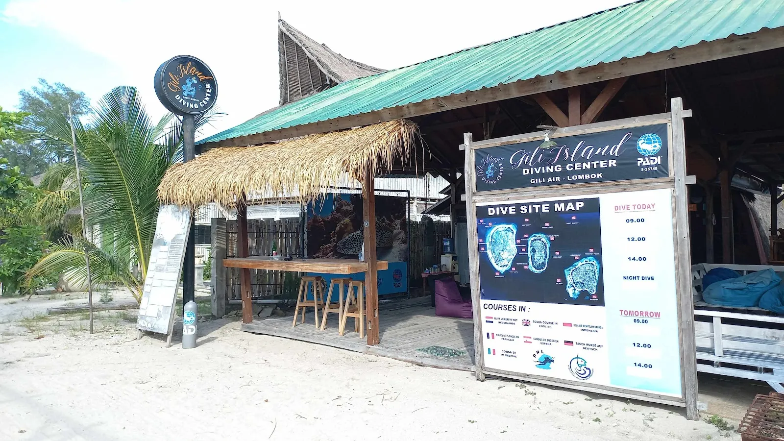 Gili Island Diving Center, photo via Google