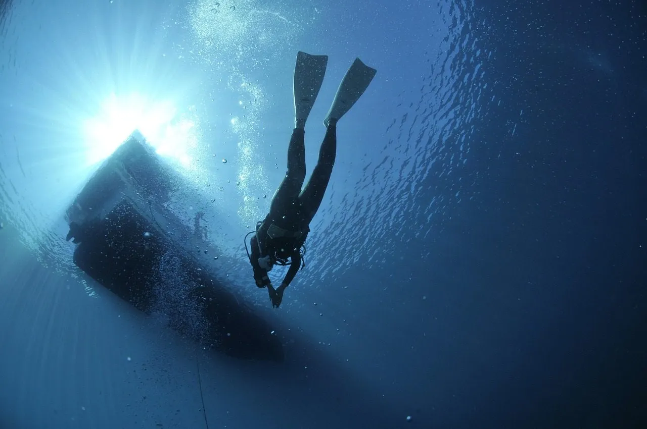 Scuba diving in Dahab