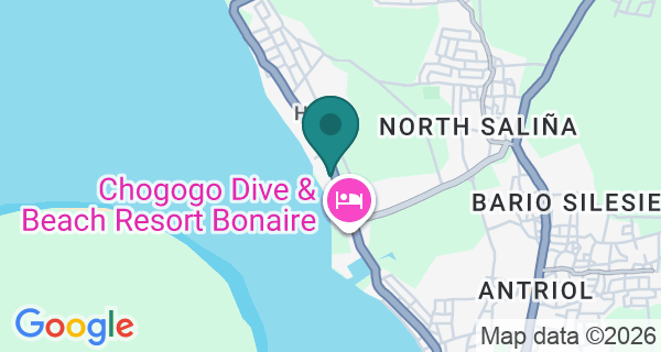 Map showing Buddy Dive Resort's location