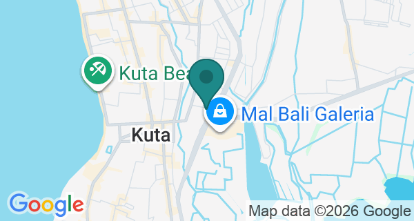 Map showing Dewi Nusantara's location