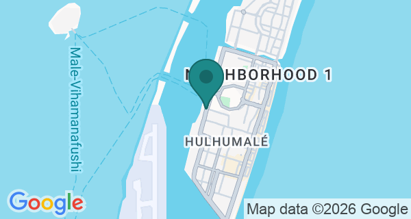 Map showing Dive Club Maldives's location