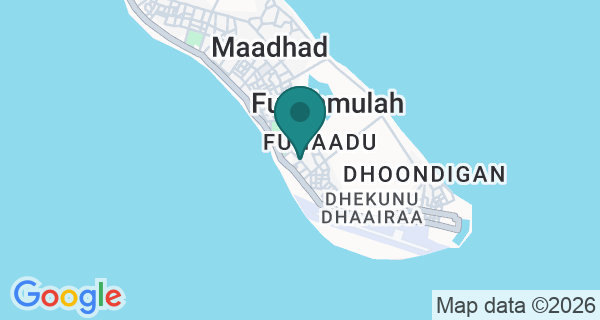 Map showing Extreme Dive Fuvahmulah's location