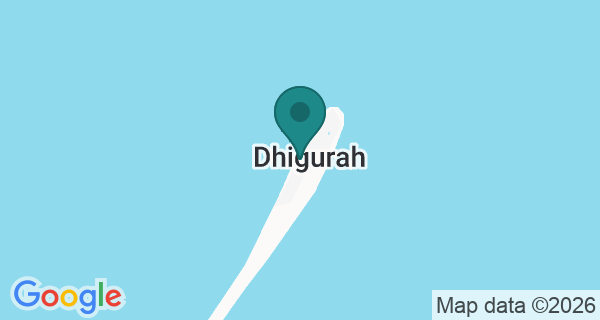 Map showing Fari Dive Center Dhigurah's location