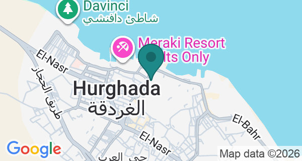 Map showing Funnydivers Diving Center's location