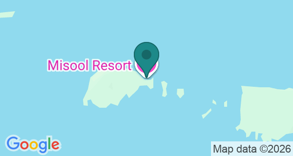Map showing Misool Eco Resort's location