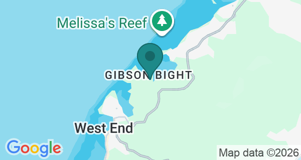 Map showing Octopus Dive School's location
