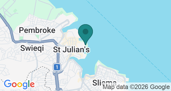 Map showing Scuba Malta | Diving Center's location