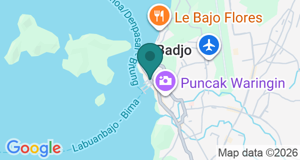 Map showing Sea Creatures Diving's location
