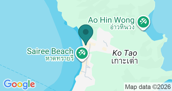 Map showing Siam Scuba's location