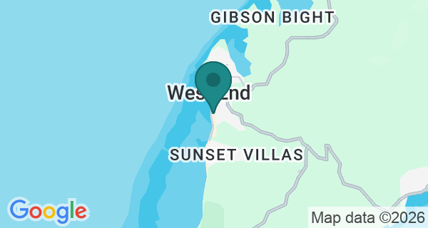 Map showing Splash Inn Dive Resort's location